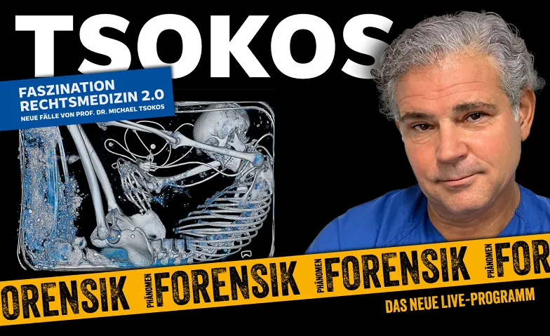 DR. MICHAEL TSOKOS Phänomen Forensik, Musicals & Shows / Show, St. Jakobshalle Basel