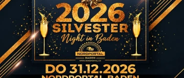 Event-Image for 'Silvester Party 2026 Nordportal Baden'