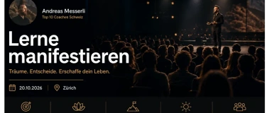 Event-Image for 'Lerne zu manifestieren und mache deine Tr&auml;ume zur Realit&auml;t'