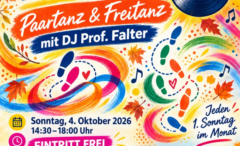 Tanz, wie du magst! – Paartanz & Freitanz mit DJ Prof. Falte