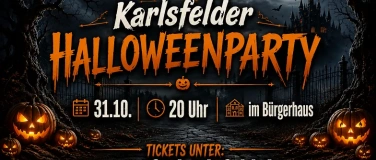 Event-Image for 'Karlsfelder Halloween Party'