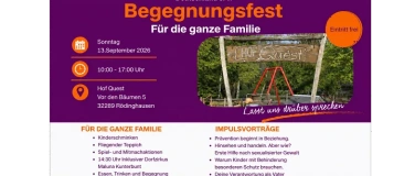 Event-Image for 'Begegnungsfest f&uuml;r die ganze Familie am 13..09.2026'