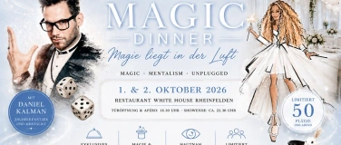 Event-Image for 'MAGIC DINNER &ndash; Magie liegt in der Luft  Daniel Kalman'