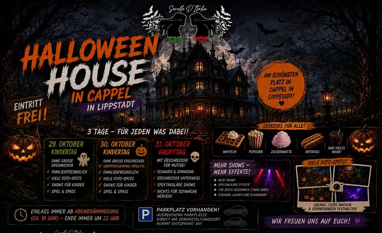 Event-Image for 'Halloween House 2026 - Lippstadt Cappel'