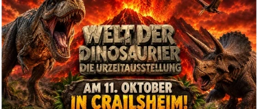 Event-Image for 'Welt der Dinosaurier - Crailsheim Hangar'