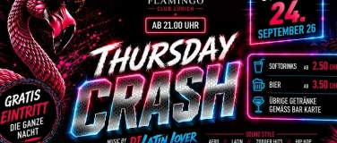 Event-Image for 'THURSDAY CRASH -  EVERY THURSDAY / JEDEN DONNERSTAG AB 21.00'