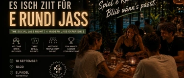Event-Image for 'E Rundi Jass - Modern social night -  Meet. Play. Connect'