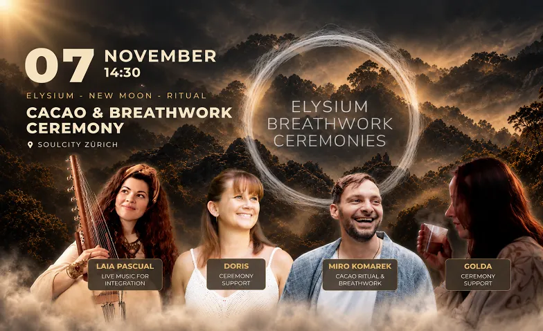 7.11. Elysium New Moon Cacao & Breathwork Ceremony, Santé & Spiritualité / Santé & Bien-être, Soul City