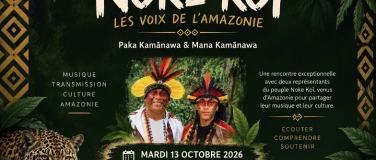 Event-Image for 'NOKE KO&Icirc;, Le Peuple du Jaguar. Voix de l&rsquo;Amazonie en concert'