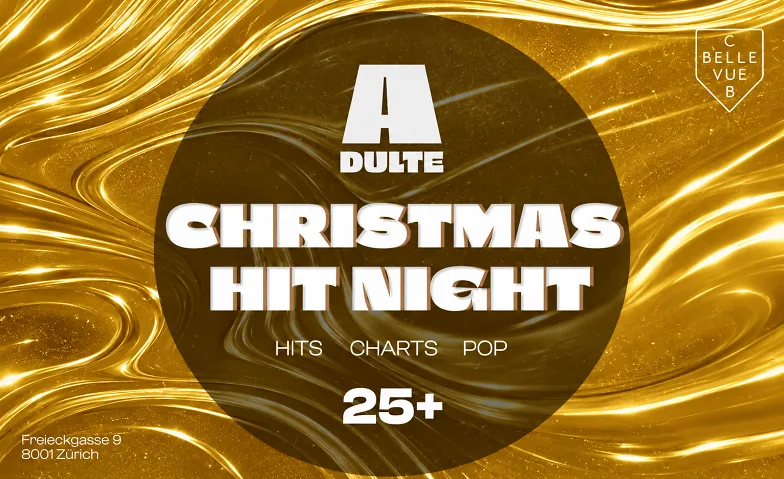 ADULTE: CHRISTMAS HIT NIGHT, Partys / Charts & Open Format, Club Bellevue