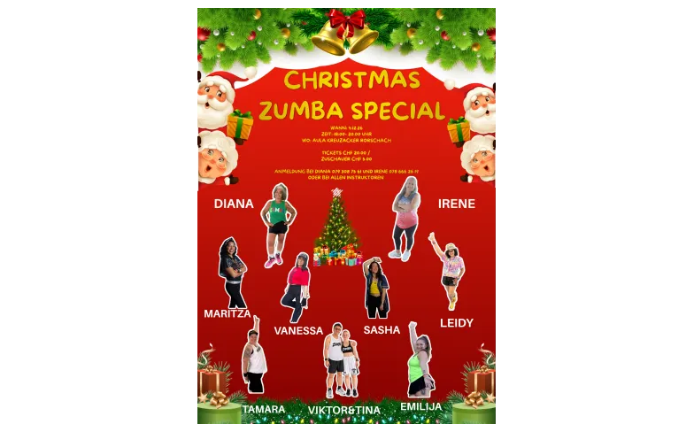 Zumba Christmas Special, Sport & Fitness / Fitness & Group Fitness, Aula Kreuzacker