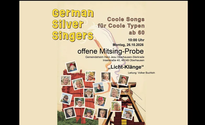 Offene Mitsingprobe German Silver Singers