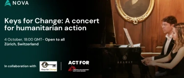 Event-Image for 'Keys for Change: A concert for humanitarian action'
