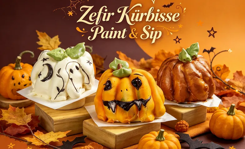 Zefir-Kürbis Paint & Sip
