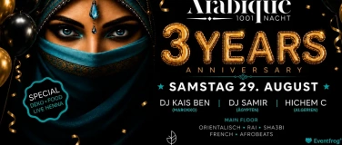 Event-Image for '3 YEARS ARABIQUE - 1001 NACHT'