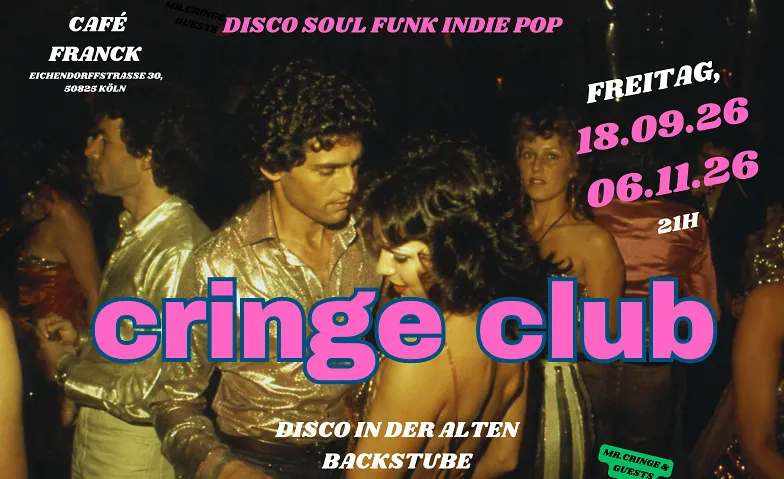 Cringe Club - Disco in der alten Backstube