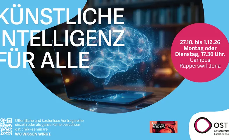Event-Image for 'Seminarreihe: K&uuml;nstliche Intelligenz (KI) f&uuml;r alle'