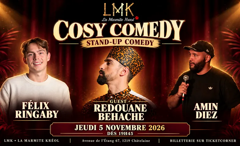 Redouane B. - Stand-up Comedy Show à Genève, Theater & Bühne / Improtheater, Ave de l'Etang 67