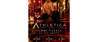 Event-Image for 'FEMME FATALE AT THE HOTEL ORIENT - 20 COUPLES'