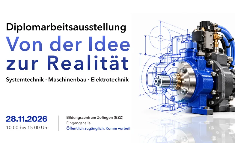 Diplomarbeitsausstellung Inovatech Höhere Fachschule, Divers, Bildungszentrum (BZZ) Zofingen