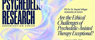 Event-Image for 'Daniel Villiger: Ethics of Psychedelic-Assisted Therapy'