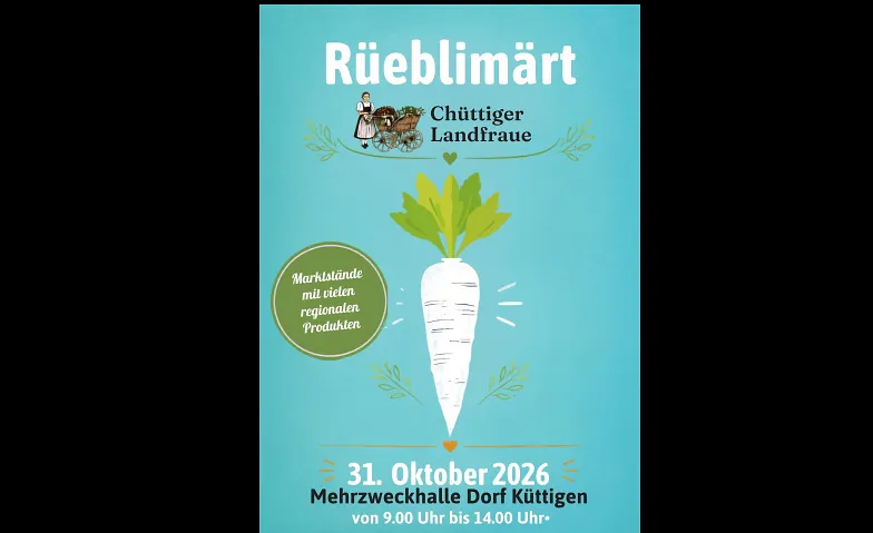Rüeblimärt Küttigen, Volksfeste / Erntefest, Platz vor Mehrzweckhalle Dorf