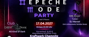 Event-Image for 'Depeche Mode Party "A World Full of Depeche Mode"'