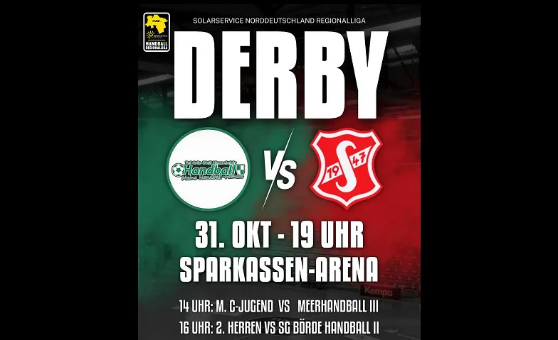 Handball: TuS GW 1 vs. Söhre 1 + 2. Herren