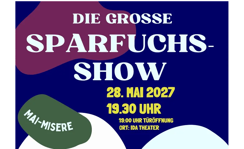 Die grosse Sparfuchsshow Billets
