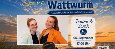 Event-Image for 'Hutkonzert &bdquo;Ohrwurm trifft Wattwurm&ldquo; mit Janine & Sarah'