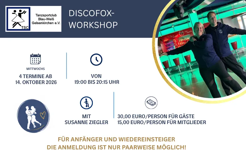 Event-Image for 'Discofox-Workshop'