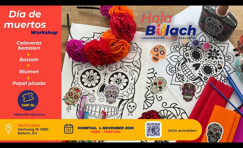 Día de Muertos  Workshop, Events for children / Family events, HertiLabor
