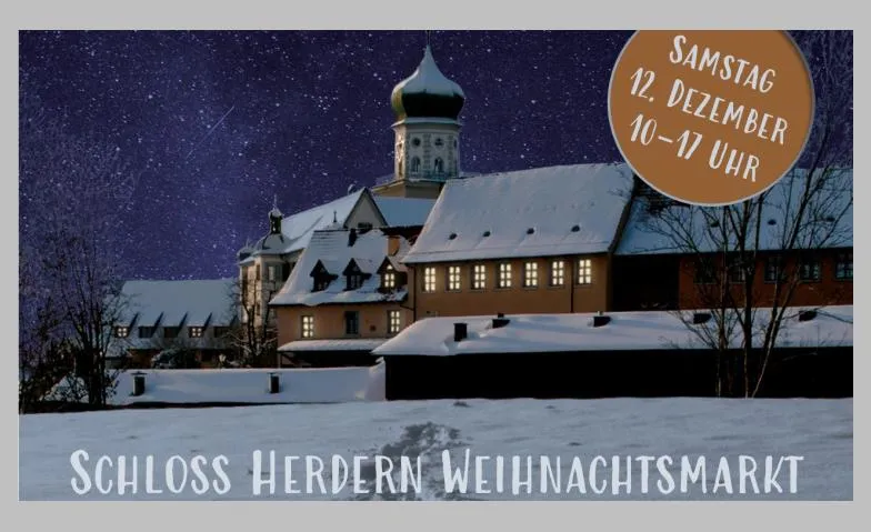 Die Engel sind los – Weihnachtsmarkt bei Schloss Herdern, Fairs, Schloss Herdern