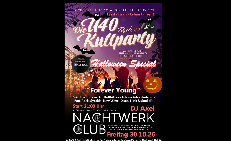 Ü40 PARTY MÜNCHEN » Die große Ü40 HALLOWEEN KULTPARTY
