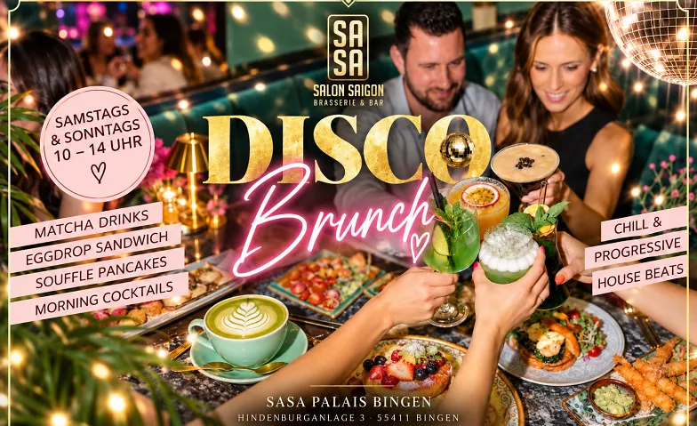 Event-Image for 'Disco Brunch im SASA Palais Bingen'