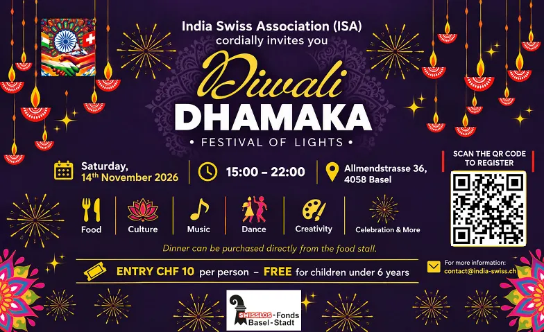 Diwali Dhamaka - 2026, Festivals / Art & Culture, Allmendhaus