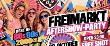 Event-Image for 'FREIMARKT AFTERSHOW-PARTY (DONNERSTAG)'