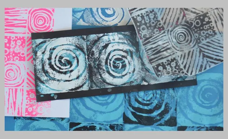 Druckwerkstatt: Stempeln, walzen, drucken, Cours & Séminaires, Atelier KUNSTTRAUM