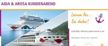 Event-Image for 'AIDA & AROSA KUNDENABEND'