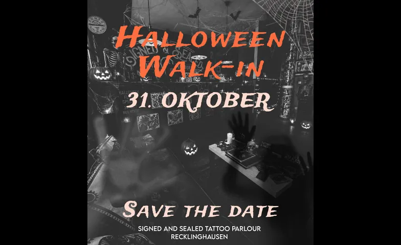 Halloween Tattoo Walk-im