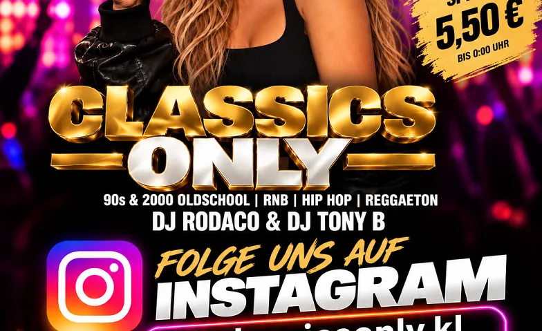 Classics Only, Partys / Hip-Hop & Rap, Markthalle Music Club