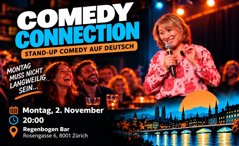 COMEDY CONNECTION Stand-up Comedy, Humour / Stand-up, Regenbogen Bar