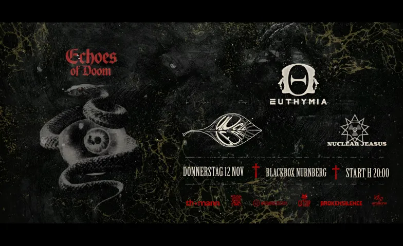 Echoes of Doom: Nuclear Jesus + Uncle Leaf + Euthymia, Konzerte / Hard Rock & Heavy Metal, Blackbox.