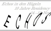 Echos in den H&uuml;geln &ndash; 10 Jahre Residency Bibliothek Andreas