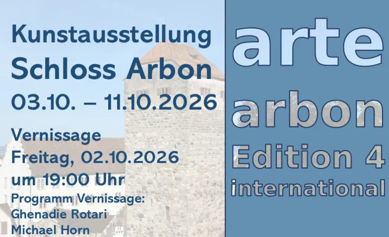 Event-Image for 'arte arbon edition 4 - Kunstausstellung'