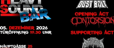 Event-Image for 'DUST BOLT  TOTAL ANNIHILATION  CONTORSION &ndash; Thrash Metal'