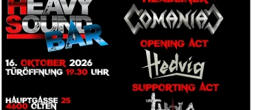 Event-Image for 'COMANIAC / THOLA  / HEDVIG &ndash; Thrash Metal Night'
