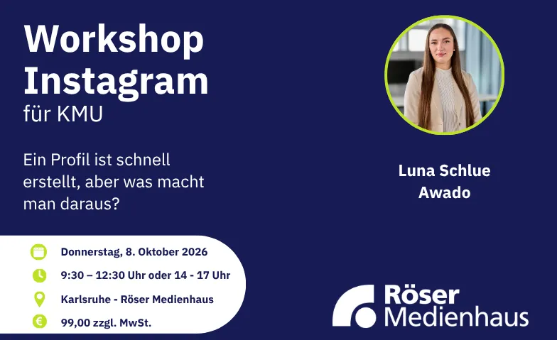Event-Image for 'Instagram Workshop f&uuml;r KMU'