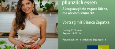 Event-Image for 'Alltagstaugliche vegane K&uuml;che mit Bianca Zapatka'
