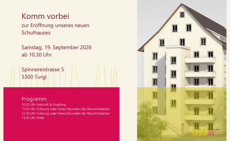Eröffnung neues Schulhaus Aargauische Sprachheilschule